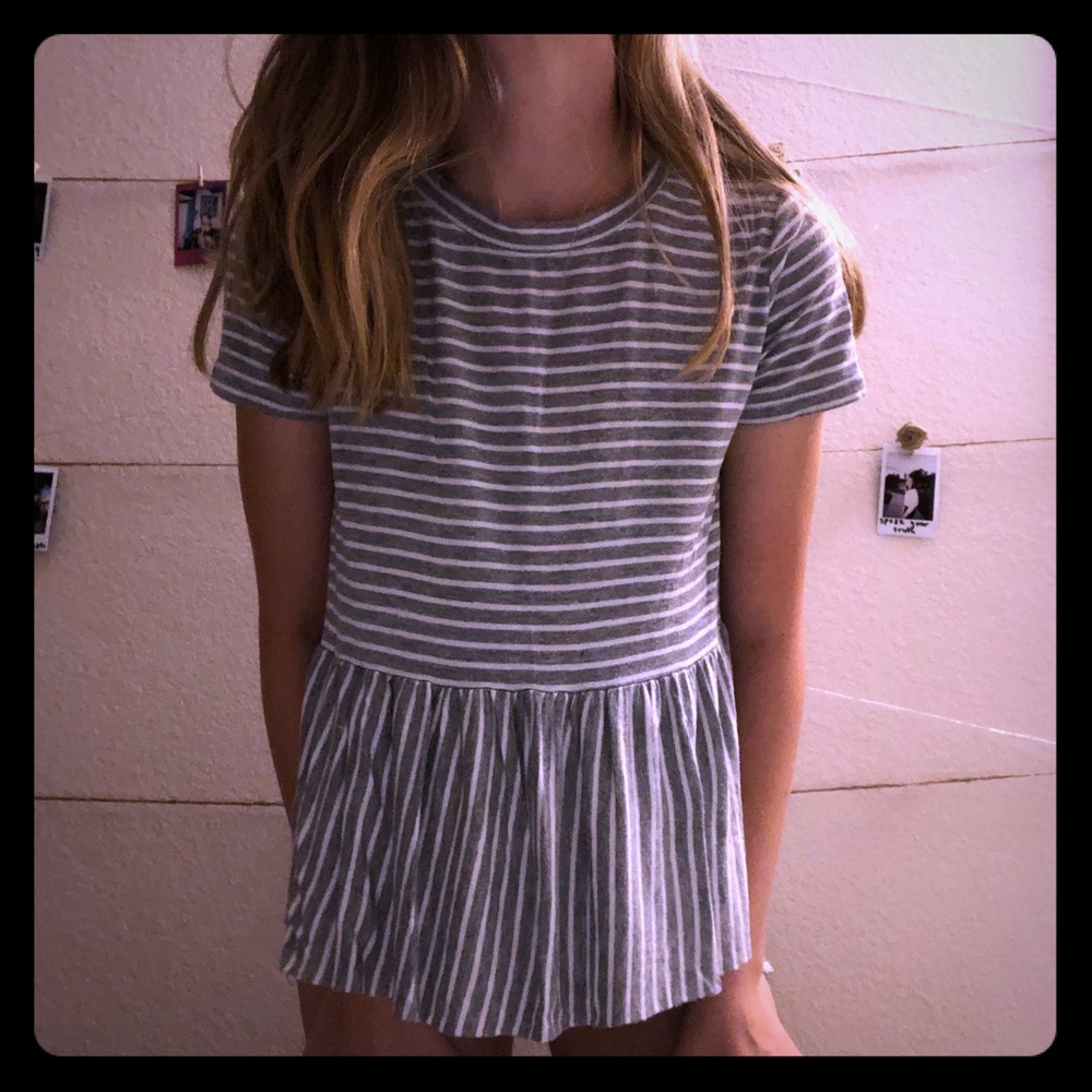 forever 21 striped tee